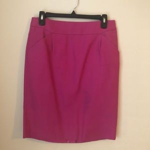J.Crew Pink pencil skirt